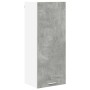 Mueble colgante con puerta Riga Gris Concreto 40 x 31 x 100 cm en Armarios de cocina | Comprar online en Foru.es