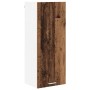 Mueble colgante con puerta Riga Madera vieja 40 x 31 x 100 cm en Armarios de cocina | Comprar online en Foru.es