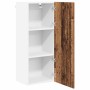 Mueble colgante con puerta Riga Madera vieja 40 x 31 x 100 cm en Armarios de cocina | Comprar online en Foru.es