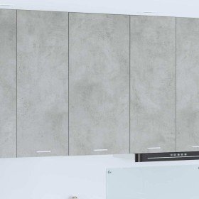 Mueble colgante Riga Gris Concreto y 50 x 31 x 100 cm en Armarios de cocina | Comprar online en Foru.es