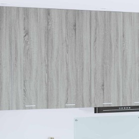 Mueble colgante con puerta Riga Gris Sonoma y 50 x 31 x 100 cm en Armarios de cocina | Comprar online en Foru.es