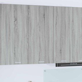Mueble colgante con puerta Riga Gris Sonoma y 50 x 31 x 100 cm en Armarios de cocina | Comprar online en Foru.es