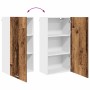Mueble colgante con puerta Riga Madera Vieja y 50 x 31 x 100 cm en Armarios de cocina | Comprar online en Foru.es