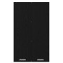 Mueble colgante con puerta Riga Roble Negro 60 x 31 x 100 cm en Armarios de cocina | Comprar online en Foru.es