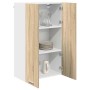Mueble colgante con puerta Riga Roble Sonoma 60 x 31 x 100 cm en Armarios de cocina | Comprar online en Foru.es