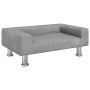 Sofá para niños de terciopelo gris claro 70x45x26,5 cm de vidaXL, Mobiliario para bebés y niños pequeños - Ref: Foro24-319633...