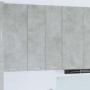 Mueble colgante con puerta Riga Gris Concreto 60 x 31 x 100 cm en Armarios de cocina | Comprar online en Foru.es