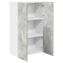 Mueble colgante con puerta Riga Gris Concreto 60 x 31 x 100 cm en Armarios de cocina | Comprar online en Foru.es