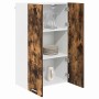 Mueble colgante con puerta Riga Roble ahumado 60 x 31 x 100 cm en Armarios de cocina | Comprar online en Foru.es