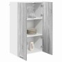 Mueble colgante con puerta Riga Gris Sonoma 60 x 31 x 100 cm en Armarios de cocina | Comprar online en Foru.es