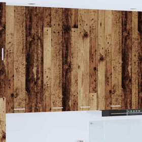 Mueble colgante con puerta Riga Madera vieja 60 x 31 x 100 cm en Armarios de cocina | Comprar online en Foru.es