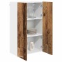 Mueble colgante con puerta Riga Madera vieja 60 x 31 x 100 cm en Armarios de cocina | Comprar online en Foru.es