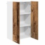 Mueble colgante con puerta Riga Madera vieja 60 x 31 x 100 cm en Armarios de cocina | Comprar online en Foru.es