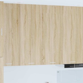 Mueble colgante con puerta Riga Roble Sonoma 80 x 31 x 100 cm en Armarios de cocina | Comprar online en Foru.es