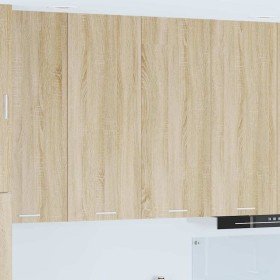 Mueble colgante con puerta Riga Roble Sonoma 80 x 31 x 100 cm en Armarios de cocina | Comprar online en Foru.es