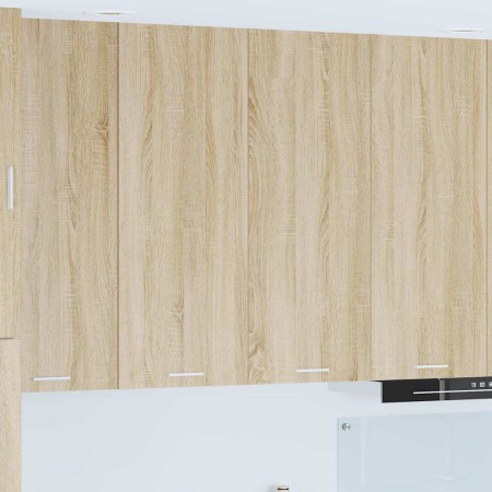Mueble colgante con puerta Riga Roble Sonoma 80 x 31 x 100 cm en Armarios de cocina | Comprar online en Foru.es