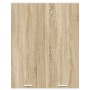 Mueble colgante con puerta Riga Roble Sonoma 80 x 31 x 100 cm en Armarios de cocina | Comprar online en Foru.es
