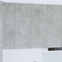 Mueble colgante con puerta Riga Gris Concreto 80 x 31 x 100 cm en Armarios de cocina | Comprar online en Foru.es