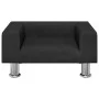 Sofá para niños de terciopelo negro 50x40x26,5 cm de vidaXL, Mobiliario para bebés y niños pequeños - Ref: Foro24-3196340, Pr...