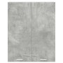 Mueble colgante con puerta Riga Gris Concreto 80 x 31 x 100 cm en Armarios de cocina | Comprar online en Foru.es