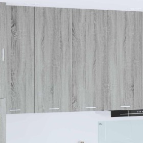 Mueble colgante con puerta Riga Gris Sonoma 80 x 31 x 100 cm en Armarios de cocina | Comprar online en Foru.es