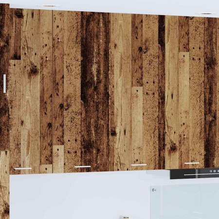 Mueble colgante con puerta Riga Madera vieja 80 x 31 x 100 cm en Armarios de cocina | Comprar online en Foru.es