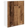 Mueble colgante con puerta Riga Madera vieja 80 x 31 x 100 cm en Armarios de cocina | Comprar online en Foru.es