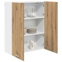 Mueble colgante Riga Roble artesanal 80 x 31 x 100 cm en Armarios de cocina | Comprar online en Foru.es