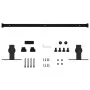 Carbon steel mini sliding closet door kit 122 cm by vidaXL, doorframes - Ref: Foro24-148020, Price: 30,07 €, Discount: %