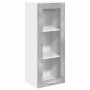 Mueble colgante con puerta Riga Gris Concreto 40 x 31 x 100 cm en Armarios de cocina | Comprar online en Foru.es