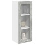Mueble colgante con puerta Riga Gris Concreto 40 x 31 x 100 cm en Armarios de cocina | Comprar online en Foru.es