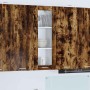 Mueble colgante con puerta Riga Roble ahumado 40 x 31 x 100 cm en Armarios de cocina | Comprar online en Foru.es