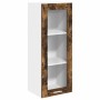 Mueble colgante con puerta Riga Roble ahumado 40 x 31 x 100 cm en Armarios de cocina | Comprar online en Foru.es