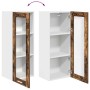 Mueble colgante con puerta Riga Roble ahumado 40 x 31 x 100 cm en Armarios de cocina | Comprar online en Foru.es