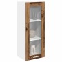 Mueble colgante con puerta Riga Madera vieja 40 x 31 x 100 cm en Armarios de cocina | Comprar online en Foru.es
