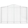 Cestas de gaviones 6 uds forma de arco hierro 200x50x120/140 cm de vidaXL, Maceteros y jardineras - Ref: Foro24-3145665, Prec...