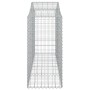 Cestas de gaviones 6 uds forma de arco hierro 200x50x120/140 cm de vidaXL, Maceteros y jardineras - Ref: Foro24-3145665, Prec...