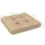 Otomana de jardín de palets madera pino impregnada marrón miel de vidaXL, Sofás modulares de exterior - Ref: Foro24-3066448, ...