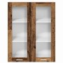 Mueble colgante con puerta Riga Madera vieja 80 x 31 x 100 cm en Armarios de cocina | Comprar online en Foru.es