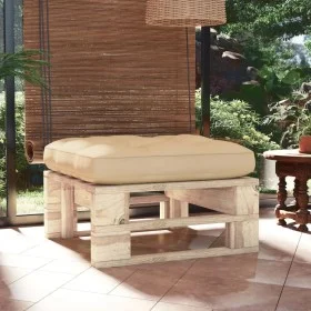 Otomana de jardín de palets madera de pino impregnada de vidaXL, Sofás modulares de exterior - Ref: Foro24-3066460, Precio: 5...
