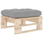 Otomana de jardín de palets madera de pino impregnada de vidaXL, Sofás modulares de exterior - Ref: Foro24-3066459, Precio: 6...