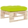 Otomana de jardín de palets madera de pino impregnada de vidaXL, Sofás modulares de exterior - Ref: Foro24-3066467, Precio: 6...