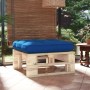 Otomana de jardín de palets madera de pino impregnada de vidaXL, Sofás modulares de exterior - Ref: Foro24-3066466, Precio: 6...