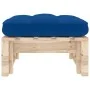Garden ottoman made of impregnated pine wood pallets by vidaXL, Modular outdoor sofas - Ref: Foro24-3066466, Price: 60,28 €, ...