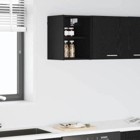Mueble colgante Riga Roble Negro 30 x 29,5 x 40 cm en Armarios de cocina | Comprar online en Foru.es