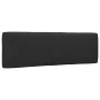 Zentrales Sofa aus schwarz imprägnierten Gartenpaletten aus Kiefernholz von vidaXL, Modulare Sofas für den Außenbereich - Ref...