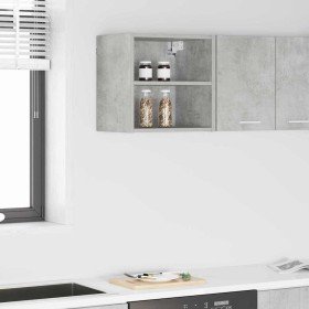 Mueble colgante Riga Gris Concreto 40 x 29,5 x 40 cm en Armarios de cocina | Comprar online en Foru.es