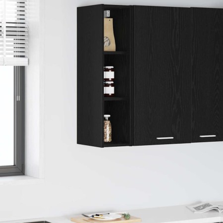 Mueble colgante Riga Roble Negro 20 x 29,5 x 80 cm en Armarios de cocina | Comprar online en Foru.es