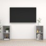 Muebles de salón de pared 2 pzs madera ingeniería gris hormigón en Muebles TV | Comprar online en Foru.es