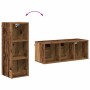 Mueble colgante Riga Madera vieja 30 x 29,5 x 80 cm en Armarios de cocina | Comprar online en Foru.es